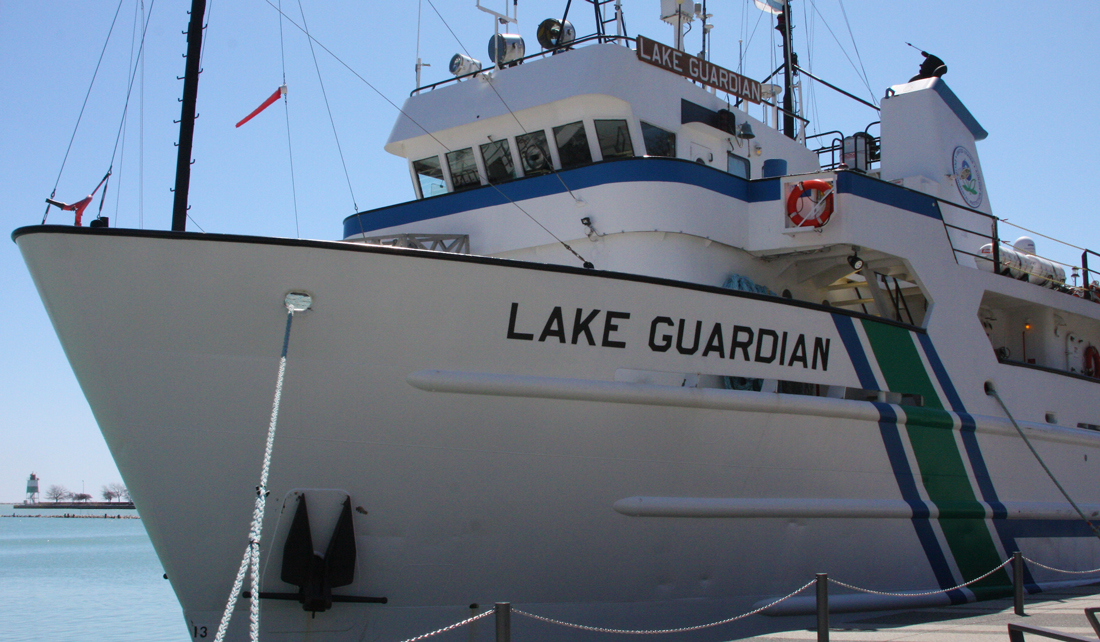 US EPA research vessel, Lake Guardian