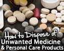 How to Dispose of Unwanted Medicine & Personal Care Products Logo