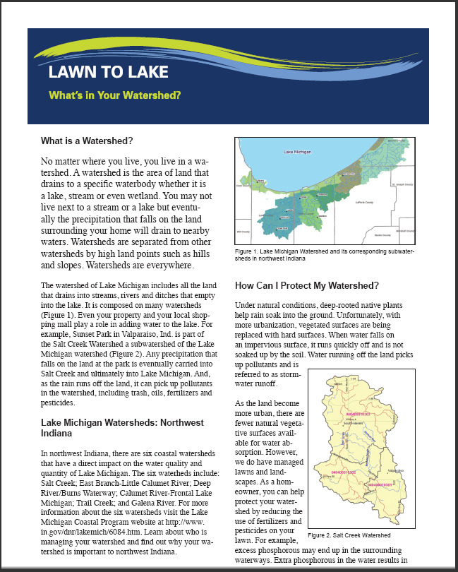 Lawn to Lake: What’s in Your Watershed? Thumbnail