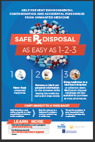 Safe Rx Disposal as Easy as 1-2-3 Thumbnail