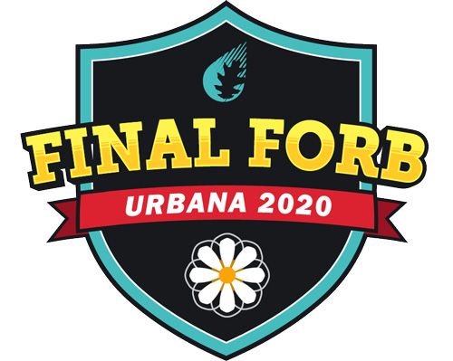 Final Forb logo - Urbana 2020 - with leaf and flower graphics