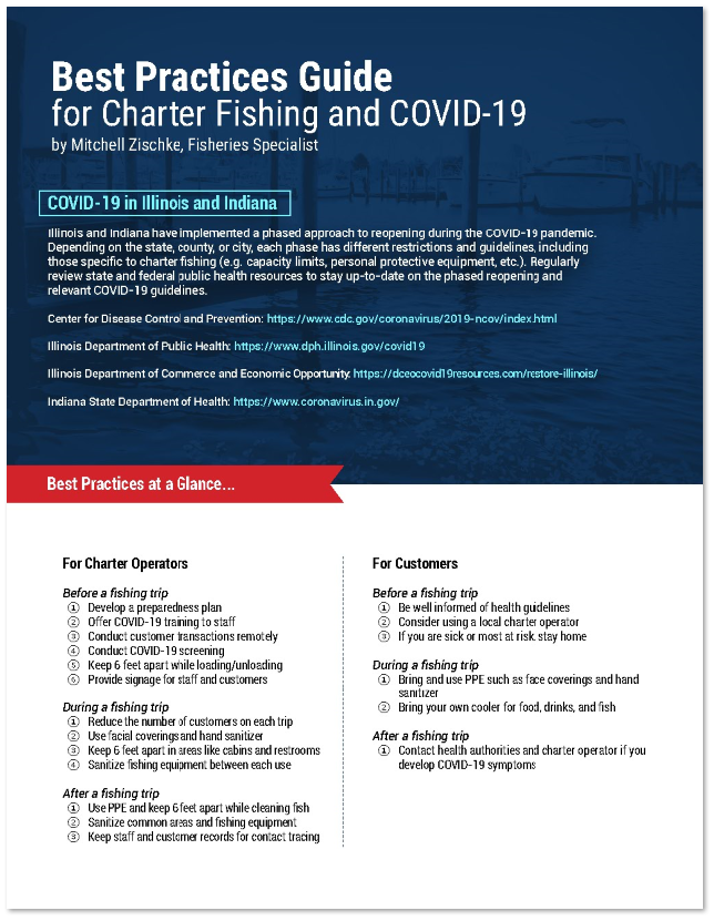 Best Practices Guide for Charter Fishing and COVID-19 Thumbnail
