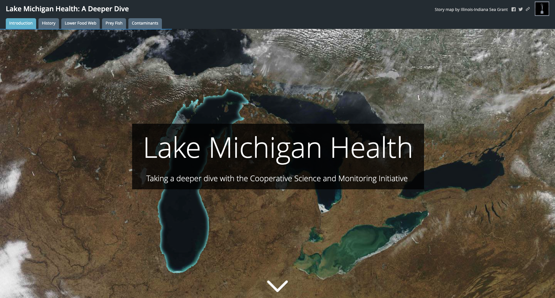 Lake Michigan Health website homepage