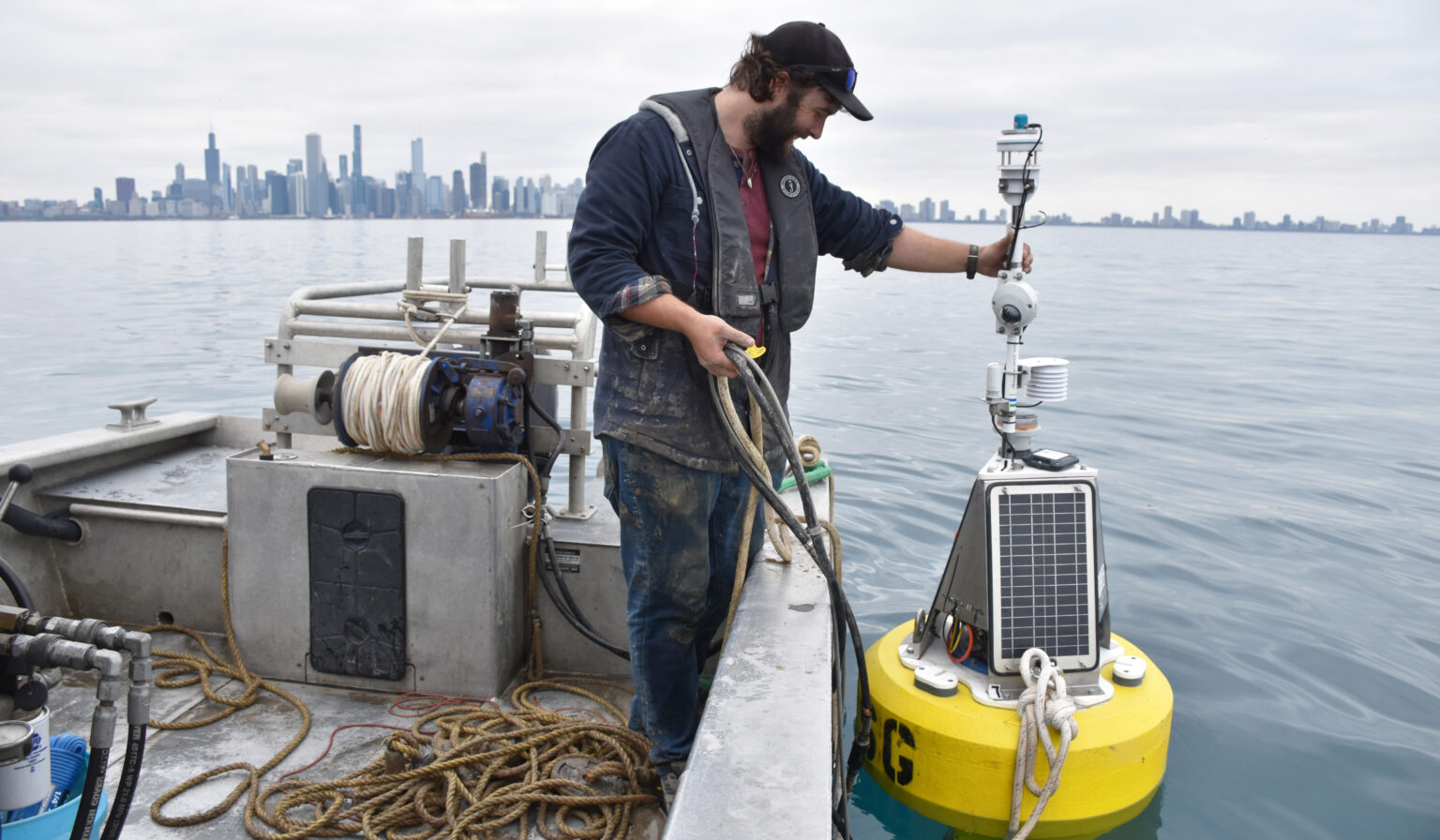 New To Navy Pier Waters Chuoy The Buoy Proved A Valuable Forecasting Tool Illinois Indiana 7985