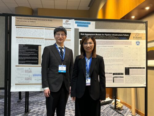 Junyi Duan with advisor Dr. ChengchengTao
