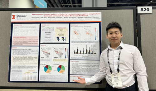 Qianyu Zhao, poster presentation